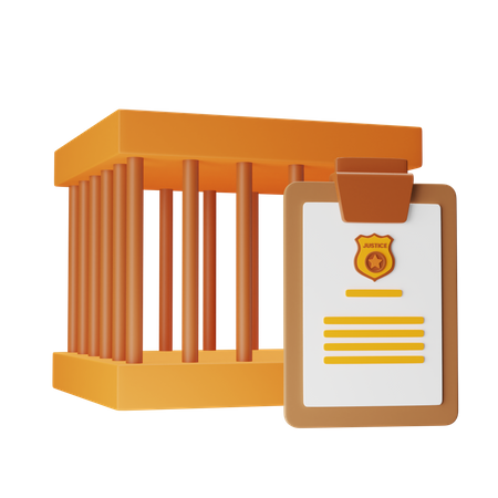 Jail  3D Icon