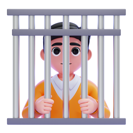 Jail  3D Icon