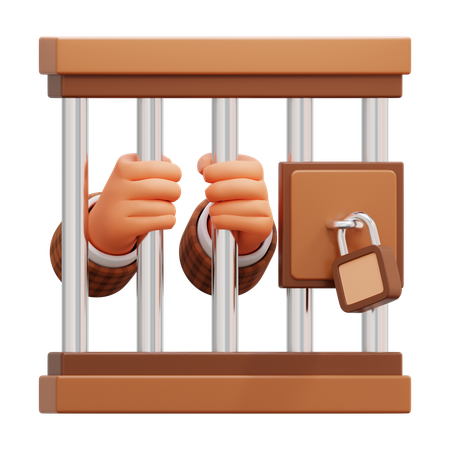 Jail  3D Icon