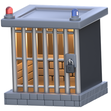 Jail Cell  3D Icon