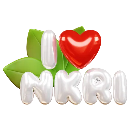 J'adore Nkri  3D Icon