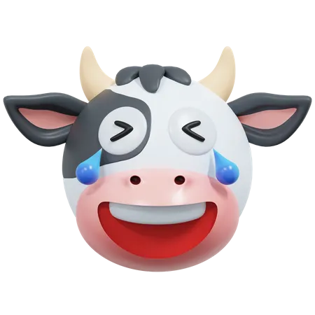 Jajaja vaca  3D Icon