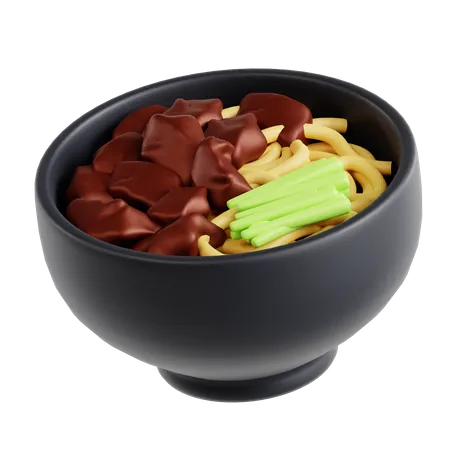 Jajangmyeon  3D Icon