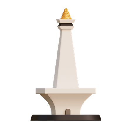 Jakarta Monument  3D Icon
