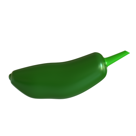 Jalapeno  3D Icon