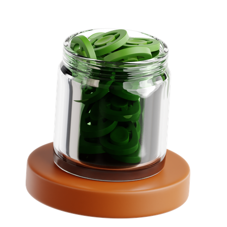 Jalapeno  3D Icon