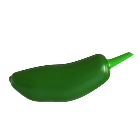 Pimenta jalapeno  3D Icon