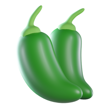 Jalapenos  3D Icon