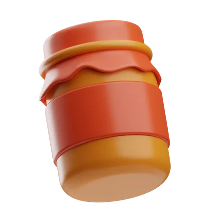 Jam Bottle  3D Icon