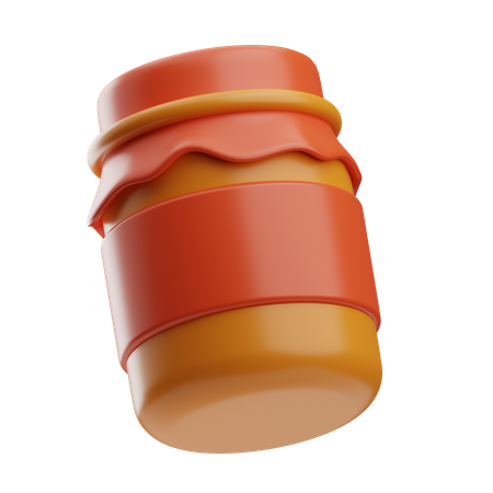 Jam Bottle  3D Icon