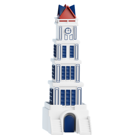 Jam Gadang  3D Icon