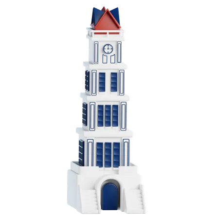 Jam Gadang  3D Icon