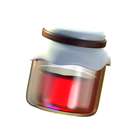 Jam Jar  3D Icon