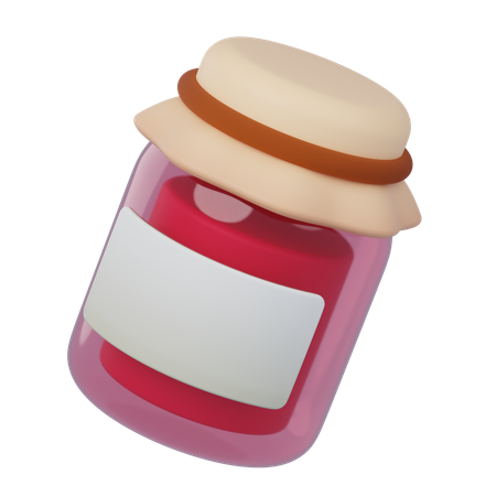 Jam Jar  3D Icon