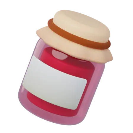 Jam Jar  3D Icon