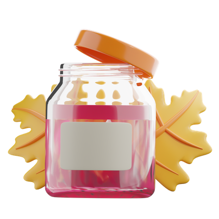 Jam Jar  3D Icon