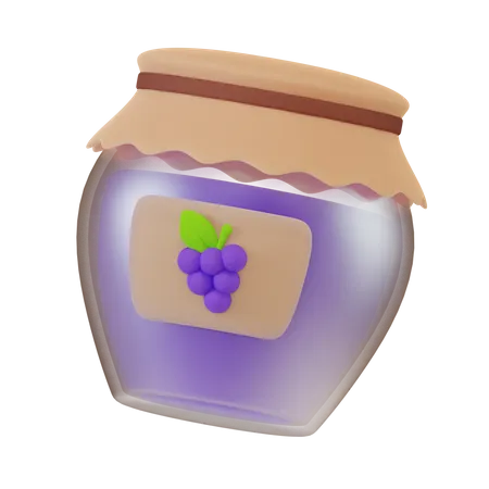 Jam jar  3D Icon