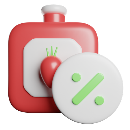 Jam Jar Discount  3D Icon
