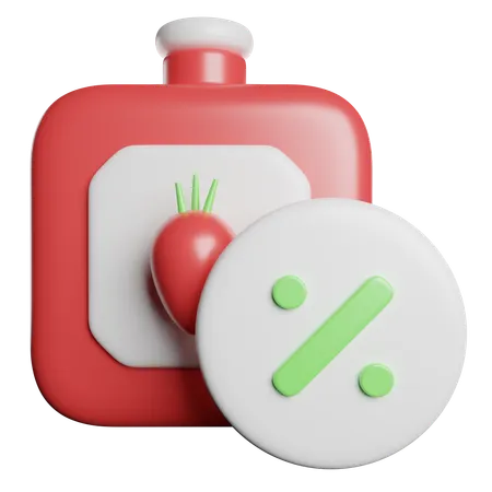 Jam Jar Discount  3D Icon