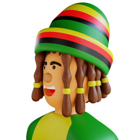 Jamaica  3D Icon