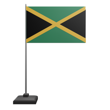 Jamaica Flag  3D Icon