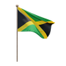 jamaica flag 3d logo