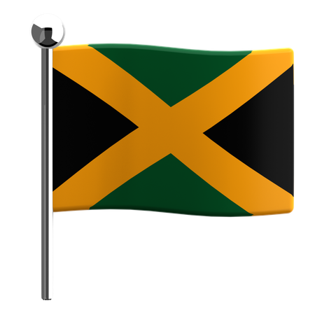 Jamaïque  3D Icon