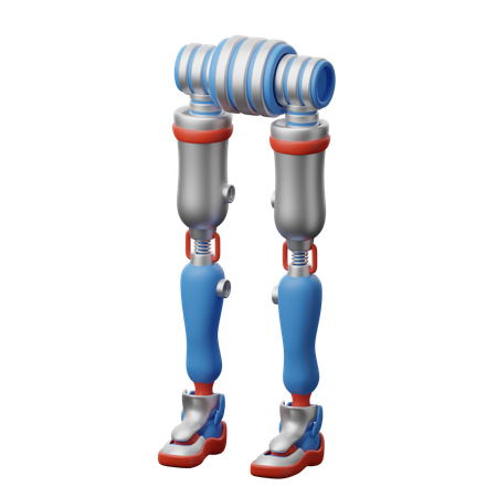 Jambe de robot  3D Icon