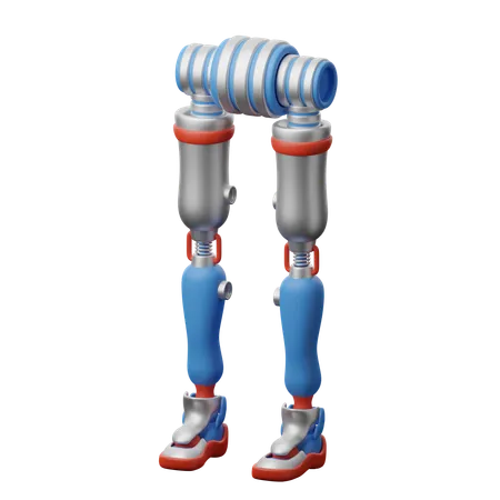 Jambe de robot  3D Icon