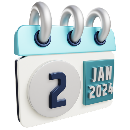 Jan 2 2024  3D Icon
