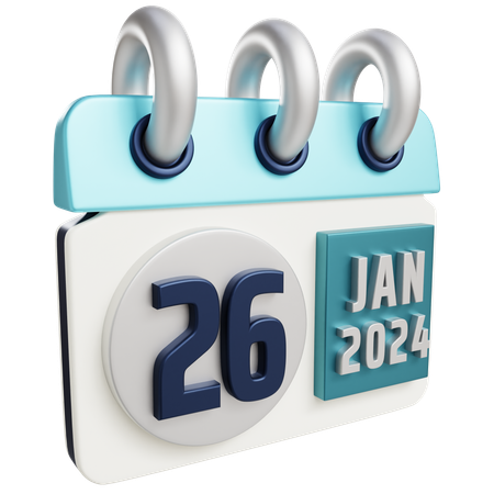 Jan 26 2024  3D Icon