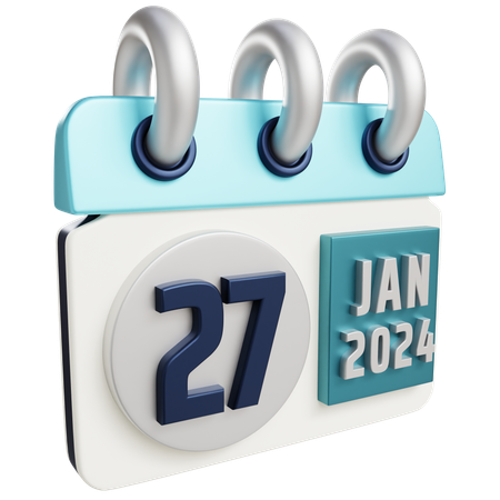 Jan 27 2024  3D Icon