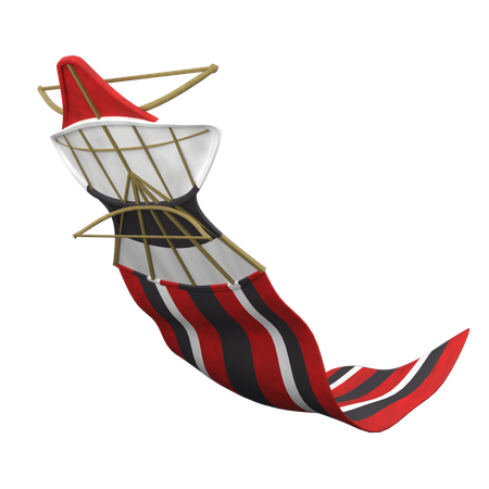 Janggan Kite  3D Icon