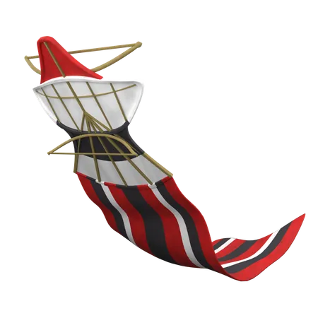 Janggan Kite  3D Icon