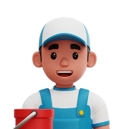 JANITOR  3D Icon