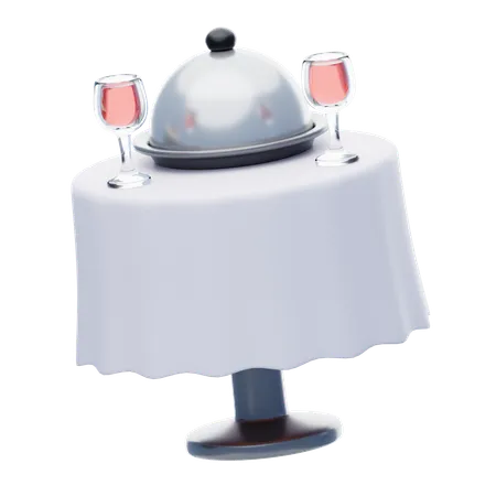 Jantar fino  3D Icon