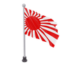 japan flag 3d
