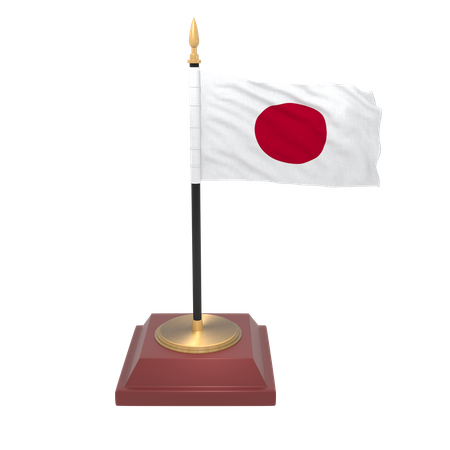 Japan flag  3D Icon