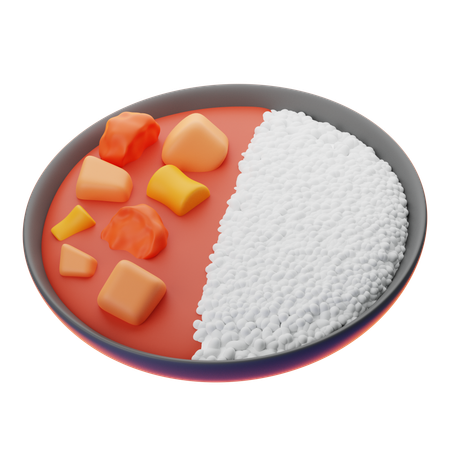 JAPANESE CURRY  3D Icon