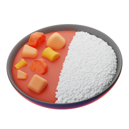 JAPANESE CURRY  3D Icon