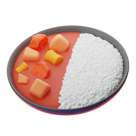 JAPANESE CURRY  3D Icon