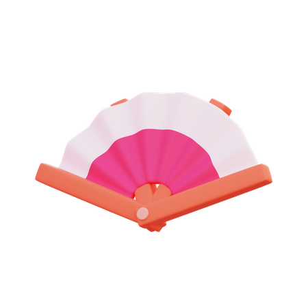 Japanese Fan  3D Icon