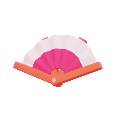 Japanese Fan  3D Icon