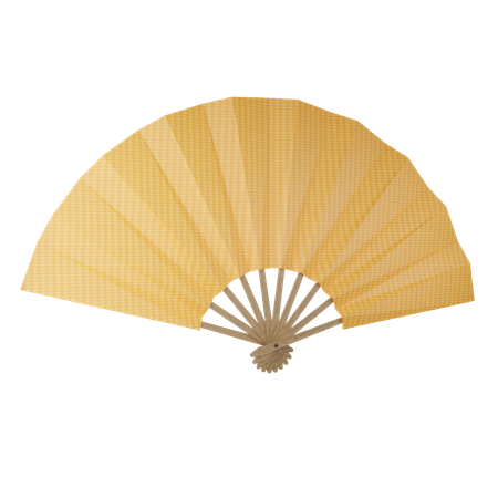 Japanese Fan (Sensu)  3D Icon