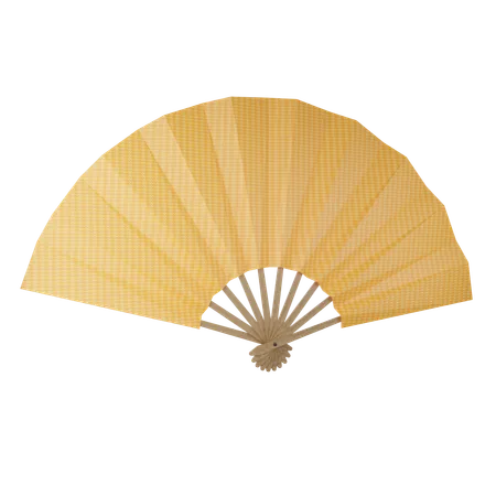 Japanese Fan (Sensu)  3D Icon