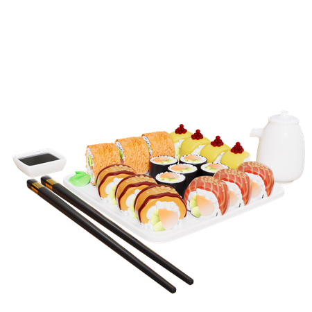 Japanese Food  3D Icon