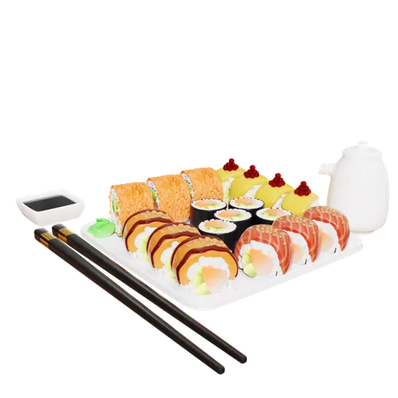 Japanese Food  3D Icon