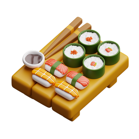 Japanese Food  3D Icon