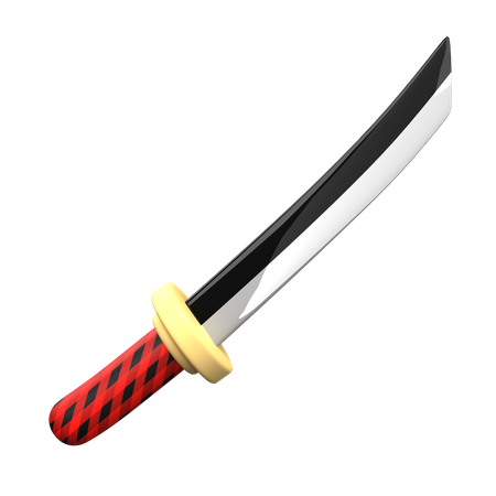 Japanese Katana  3D Icon