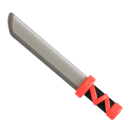 Japanese Katana  3D Icon